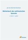 Jan ten Doornkat Koolman - Wörterbuch der ostfriesischen Sprache