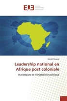 Daniel Owassa - Leadership national en Afrique post coloniale