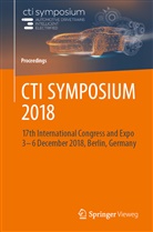 Deutschland GmbH, Euroforu Deutschland GmbH, EUROFORUM Deutschland GmbH, Euroforum Deutschland GmbH, Euroforum Deutschland GmbH - CTI SYMPOSIUM 2018