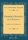 Percy Hetherington Fitzgerald - Croker's Boswell and Boswell