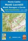 Duilio Roggero - Monte Catillo, Lucretili, Cervia, Navegna. Carta escursionistica 25:000