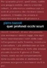 Pietro Bazzoli - Quei profondi occhi scuri