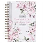 Christian Art Gifts Inc - Journals Hardcover Wirebound Trust in the Lord