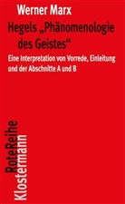 Werner Marx - Hegels "Phänomenologie des Geistes"