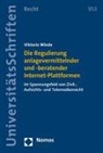 Viktoria Winde - Die Regulierung anlagevermittelnder und -beratender Internet-Plattformen