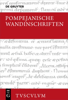 Rudolf Wachter, Rudol Wachter, Rudolf Wachter - Pompejanische Wandinschriften - Lateinisch - deutsch