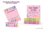 Noel Streatfeild - Dancing Shoes / Theater Shoes 4-Copy Mixed L-card with shelftalker