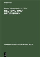 Brigitt Schludermann, Brigitte Schludermann, Evelyn Sherabon Firchow - Deutung und Bedeutung