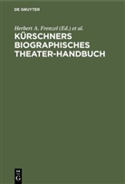 Herbert A Frenzel, Herbert A. Frenzel, Joachim Moser, Hans Joachim Moser - Kürschners biographisches Theater-Handbuch