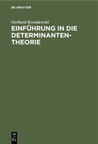 Gerhard Kowalewski - Einführung in die Determinantentheorie