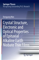Dongyang Wan - Crystal Structure,Electronic and Optical Properties of Epitaxial Alkaline Earth Niobate Thin Films