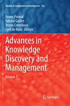 Bruno Cremilleux, Bruno Cremilleux et al, Cyril de Runz, Fabric Guillet, Fabrice Guillet, Bruno Pinaud - Advances in Knowledge Discovery and Management