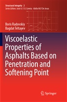 Bori Radovskiy, Boris Radovskiy, Bagdat Teltayev - Viscoelastic Properties of Asphalts Based on Penetration and Softening Point