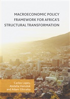 Adam Elhiraika, Abdall Hamdok, Abdalla Hamdok, Carlos Lopes - Macroeconomic Policy Framework for Africa's Structural Transformation