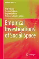 Jörg Blasius, Brigitte Le Roux, Brigitte Le Roux et al, Frédéri Lebaron, Frédéric Lebaron, Andreas Schmitz - Empirical Investigations of Social Space