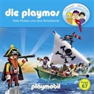 Die Playmos - Die Playmos - Viele Piraten und eine Schatzkarte, 1 Audio-CD (Audiolibro)