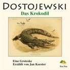 Fjodor Dostojewski, Fjodor M. Dostojewskij, Jan Koester - Das Krokodil, 1 Audio-CD (Audiolibro)