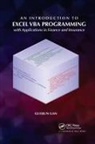 Guojun Gan, Gan Guojun - Introduction to Excel Vba Programming