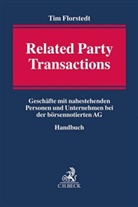 Tim Florstedt, Tim (Prof. Dr.) Florstedt - Related Party Transactions