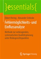 Ekber Hering, Ekbert Hering, Alexander Schloske - Fehlermöglichkeits- und Einflussanalyse