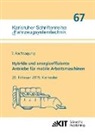 Wissenschaftliche Verein für Mobile Arb, Wissenschaftlicher Verein für Mobile Arb, Wissenschaftlicher Verein für Mobile Arb, Wissenschaftlicher Verein für Mobile Arb - Hybride und energieeffiziente Antriebe für mobile Arbeitsmaschinen : 7. Fachtagung, 20. Februar 2019, Karlsruhe
