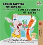 Shelley Admont, Kidkiddos Books - I Love to Brush My Teeth (Portuguese English book for Kids)