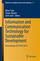 Shya Akashe, Shyam Akashe, Amit Joshi, Milan Tuba - Information and Communication Technology for Sustainable Development