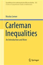 Nicolas Lerner - Carleman Inequalities