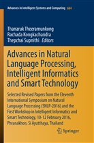 Rachad Kongkachandra, Rachada Kongkachandra, Thepchai Supnithi, Thanaruk Theeramunkong - Advances in Natural Language Processing, Intelligent Informatics and Smart Technology