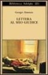 Georges Simenon - Lettera al mio giudice