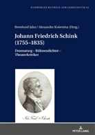 Bernhard Jahn, Alexander Ko¿enina, Alexander Kosenina - Johann Friedrich Schink (1755-1835)