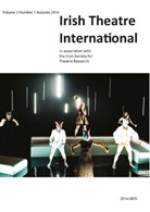 Haughton, Haughton, Miria Haughton, Miriam Haughton, Kurdi, Kurdi... - Irish Theatre International Vol. 3 No.1 Autumn 2014