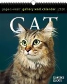 Workman Calendars, Workman Publishing - Cat Page-A-Week Gallery Wall Calendar 2020
