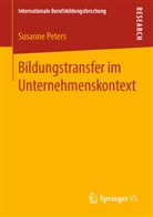Susanne Peters - Bildungstransfer im Unternehmenskontext