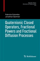 Fabrizi Colombo, Fabrizio Colombo, Jonathan Gantner - Quaternionic Closed Operators, Fractional Powers and Fractional Diffusion Processes