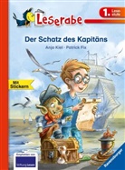 Patrick Fix, Anja Kiel, Patrick Fix - Der Schatz des Kapitäns - Leserabe 1. Klasse - Erstlesebuch für Kinder ab 6 Jahren