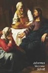 Studio Landro - Johannes Vermeer Schrift: Christus in het huis van Martha en Maria Artistiek Dagboek Ideaal Voor School, Studie, Recepten of Wachtwoorden Stijlv