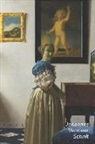 Studio Landro - Johannes Vermeer Schrift: Staande Virginaalspeelster Artistiek Dagboek voor Aantekeningen Stijlvol Notitieboek Ideaal Voor School, Studie, Recep