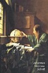 Studio Landro - Johannes Vermeer Schrift: De Astronoom Ideaal Voor School, Studie, Recepten of Wachtwoorden Stijlvol Notitieboek voor Aantekeningen Artistiek Da