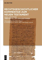 Folke Siegert, Folker Siegert - Rechtsgeschichtlicher Kommentar zum Neuen Testament - Band I: Einleitung. Arbeitsmittel und Voraussetzungen