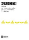 Hans Höller, Christoph Leitgeb, Rössner Michaeel, Helmut Rössner - Sprachkunst. Beiträge zur Literaturwissenschaft. Jg.47/2.Halbbd.