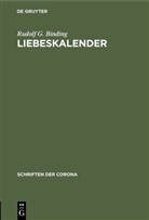 Rudolf G Binding, Rudolf G. Binding - Liebeskalender