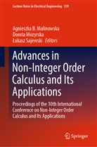 Agnieszka B. Malinowska, Dorot Mozyrska, Dorota Mozyrska, Lukasz Sajewski, Łukasz Sajewski - Advances in Non-Integer Order Calculus and Its Applications