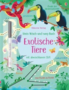 Kirsteen Robson, Manuela Berti - Mein Wisch-und-weg-Buch - Exotische Tiere