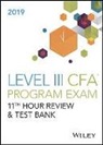 Wiley - Wiley 11th Hour Guide + Test Bank for 2019 Level III Cfa Exam