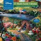 ANDREWS MCMEEL, Thomas Kinkade, Kinkade Thomas - Disney Dreams Collection 2019-2020 17-Month Family