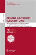 Yuva Ishai, Yuval Ishai, Rijmen, Rijmen, Vincent Rijmen - Advances in Cryptology - EUROCRYPT 2019