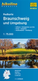 Esterbauer Verlag, Esterbauer Verlag, Esterbaue Verlag, Esterbauer Verlag - Bikeline Radkarte Braunschweig und Umgebung
