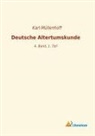 Kar Müllenhoff, Karl Müllenhoff - Deutsche Altertumskunde
