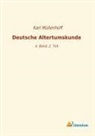 Kar Müllenhoff, Karl Müllenhoff - Deutsche Altertumskunde